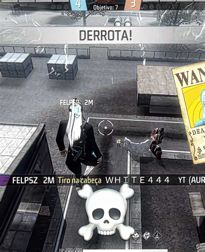 Hacker vs White444: A Free Fire Showdown