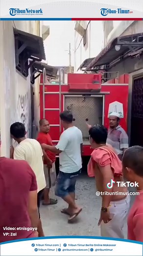 Mobil Pemadam Kebakaran Terhalang Aksi Warga di Aceh
