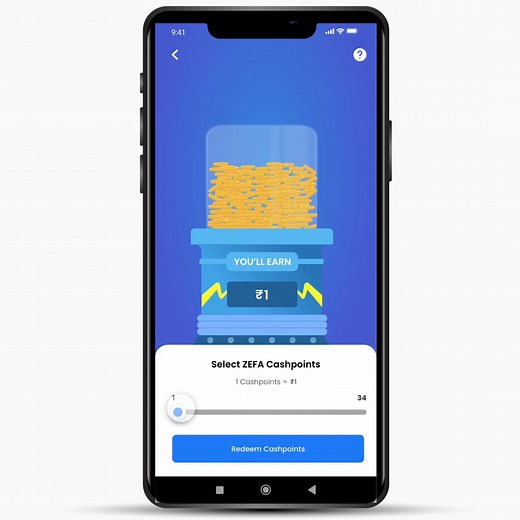 Creative Way To Show "Redeeming CashBack" UI UX Design - Studious 31