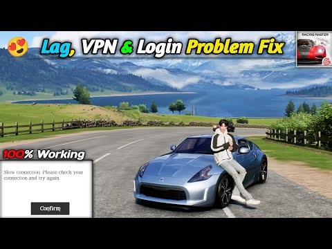 Racing Master Lag Fix 😍 Racing Master Login Problem solve | Racing master Network error problem fix