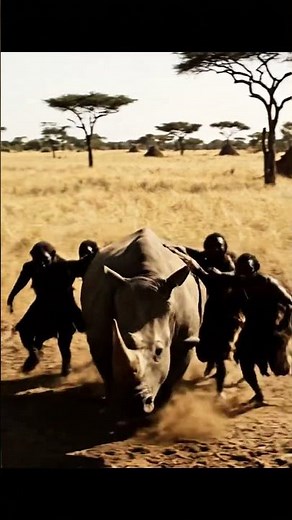 United Against the Beast: Tribe vs Rhino 🦏⚔️