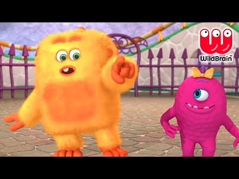 Monster Math Squad 101 - Woofie Goes Walkies | Math Cartoons for Kids | HD | Learn Math