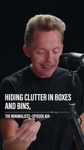 Is it better to organize or minimize?