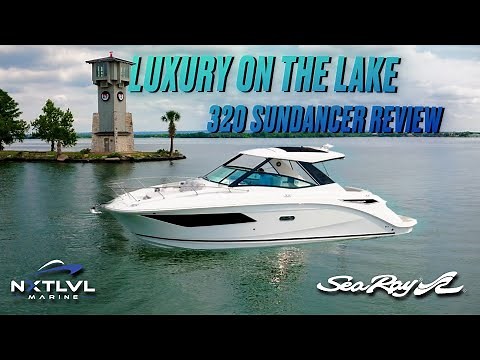 Inside the NEW 2025 Sea Ray 320 Sundancer | Best Cruiser for Lake Life?