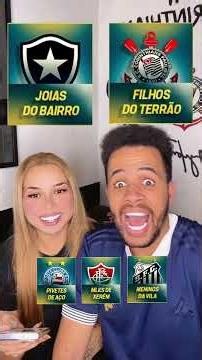CONCORDAM COM AS ESCOLHAS DELE? #futebol #desafio #times