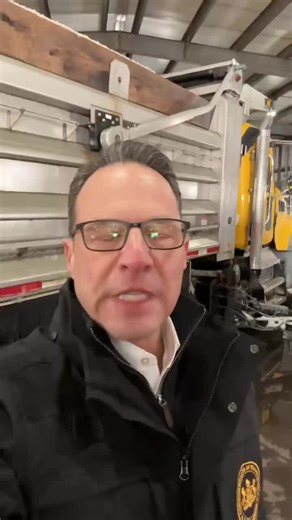 Some of the PennDOT employees I met today literally haven't slept in 24 hours because they were out in the storm, clearing the streets to keep people safe. From all of us — THANK YOU.