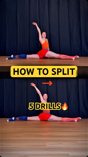 Olha - Flexibility Coach on Instagram: "5 Moves to Unlock Your Splits Faster 🔥✨ Beginner or Pro — these always work🙌 SAVE this & come back to it until your split drops to the floor😁 👉🏻 More Stretching Tips & Flexibility Challenges on my page💕 . . . #stretching #flexibility #splits #yogaflow #yogapractice #yogapose #contortion #poledance #yogainspiration #aerial #gymnast #stretchingexercises #hipmobility #hipopener #flexibilitygoals #splitsprogress #highkick #figureskating #calisthenics #ac