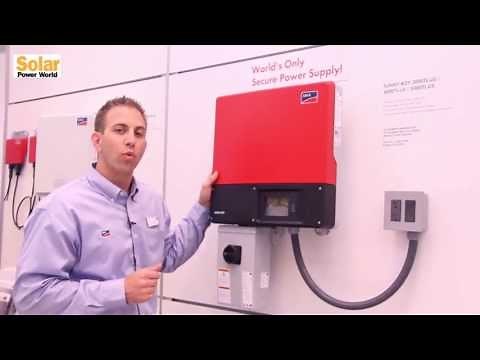 SMA announces availability of world's only solar inverter with Secure Power Supply
