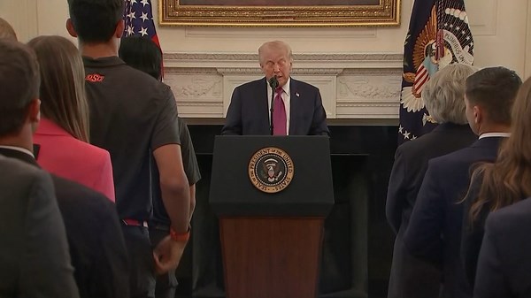 YSU women’s bowling team honored by President Trump at the White House