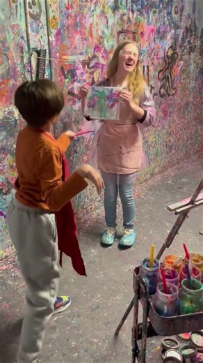 Isaac Expressing Himself at Flick of the Wrist!