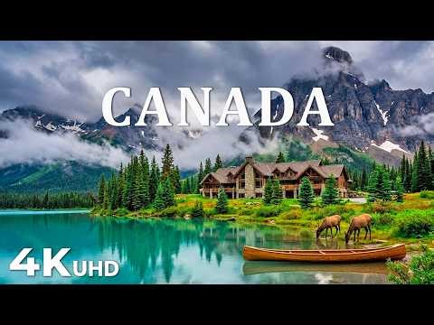 Wonders of Canada 4K | A Majestic Northern Journey – Rockies, Glaciers & Endless Wilderness
