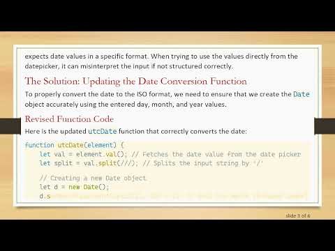 Resolving RangeError in ISO Date Format Conversion