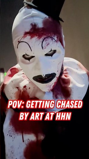 Art the Clown at HHN