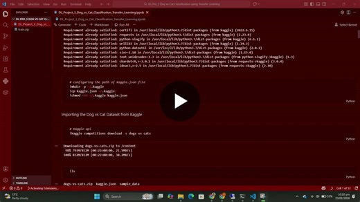 Dog vs Cat Classification with MobileNetV2 and TensorFlow | Engr. Zaeem Zaman posted on the topic | LinkedIn