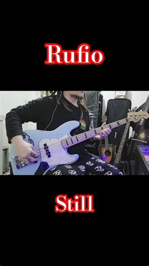 Rufio - "Still" Bass Cover #shorts