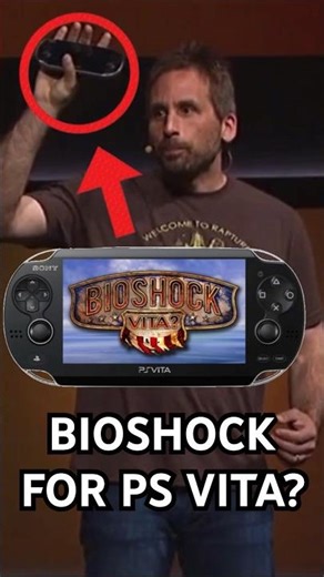 Why Bioshock for Psvita got canceled #playstation #bioshock #psvita #bioshockinfinite #gamingshorts