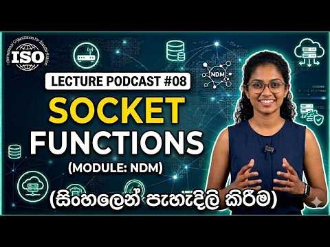 Socket Functions: Master Network Communication | Lecture Podcast #08 (Full Lesson)
