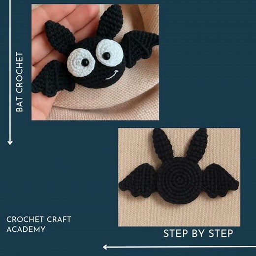 Cute Bat Amigurumi Crochet Pattern