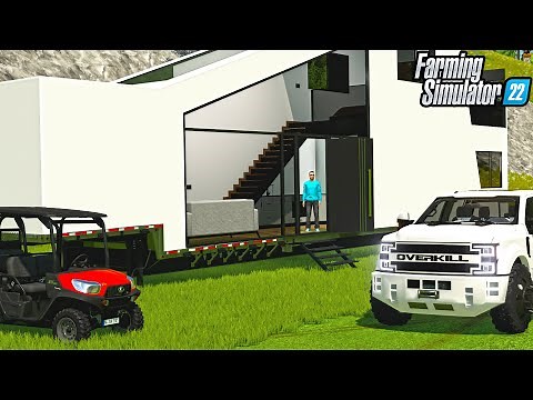 MANSION ON WHEELS $1,500,000 MOBILE HOME | Farming Simulator 22