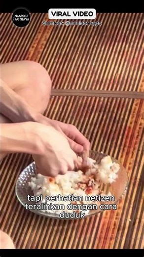 Bule Malah Melayang Belajar Lesehan‼️ #reaksibule #shorts #viralvideo #namakutakbiasa