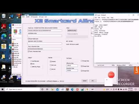 How to swipe/learn CC cloning card/write dumps with pins track 1&2/software