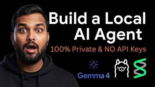 Build a Local AI Agent with Gemma 4 Strands SDK (No API Keys!) | Gemma 4 + Ollama + Strands SDK | Yeshwanth L M