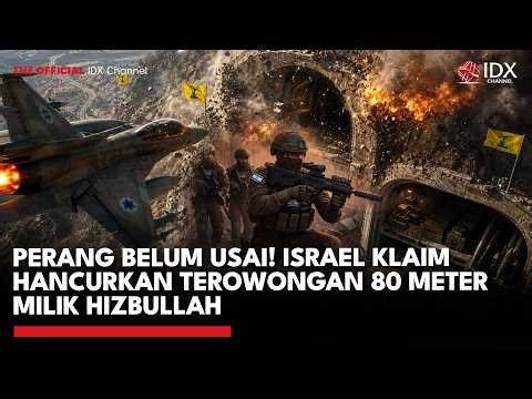 PERANG BELUM USAI! Israel Klaim Hancurkan Terowongan 80 Meter Milik Hizbullah | IDXC UPDATE