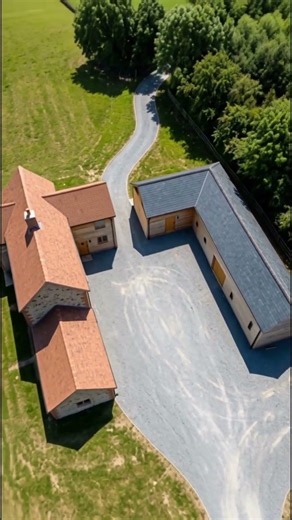 Abandoned German Farm Reborn 🇩🇪 | Rustic Aerial Restoration Transformation