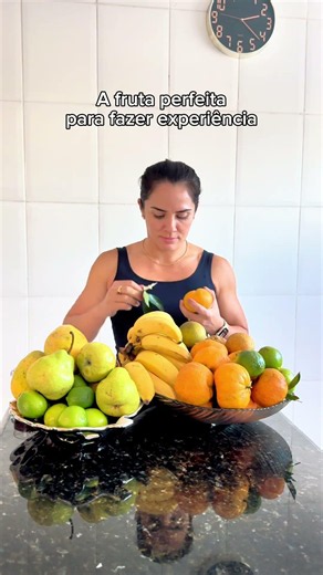 Mexerica estoura o balão