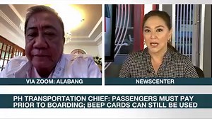 36K views · 78 reactions | Transportation Secretary Arthur Tugade is planning to launch a single type of stored value card that can be used for different modes of public transport by the end of 2020. | ANC 24/7 | Facebook