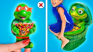 349K views · 2.7K reactions | Ninja Turtles Are Parenting THEIR KIDS! Crazy Parenting Hacks, DIY Ideas in SEWERS by Zoom Zoom | Zoom Zoom | Facebook