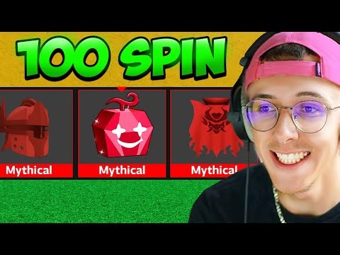 100 Spin ONI to Get the Best Items in Blox Fruits!