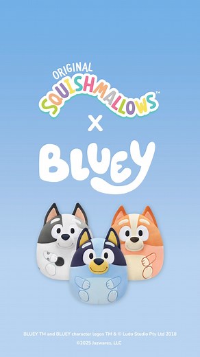 9.3K views · 129 reactions | Bluey’s here and she brought the whole crew  Available now at Target | Squishmallows | Facebook