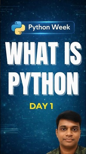 What is Python? 🐍 | Python Basics Day 1