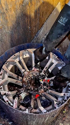 Powder Coating Wheels Red and Black #wheels #powdercoating er