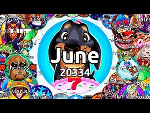 BEST AGARIO GAMEPLAYS & MOMENTS OF JUNE 2022 ( Agar.io Solo & Team Compilation )