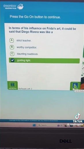 reading plus level I answers