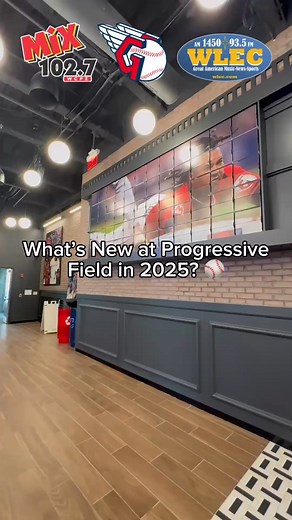 What's New at Progressive Field for the Cleveland Guardians in 2025? ⚾️ Here is our exclusive viewing of the new Terrace Hall! | Mix 102.7 WCPZ