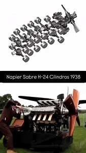 5.1K reactions · 33 comments | Napier Sabre é um motor aeronáutico...