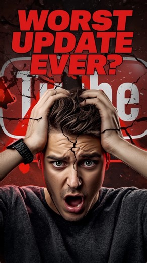 “YouTube’s WORST Update Ever 😡🚫”#YouTubeUpdate
