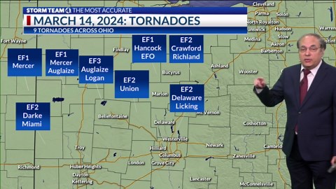 NBC4 Midday's Storm Team 4 forecast with Ben Gelber