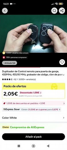 Como programar mando a distancia de garajes