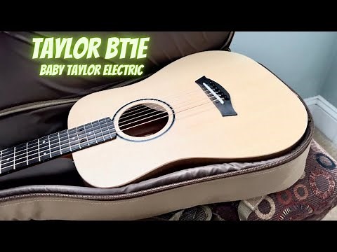 Taylor BT1E - Baby Taylor Review And Demo