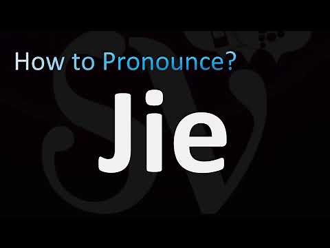 How to Pronounce Jie (Chinese)