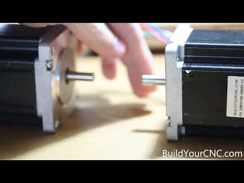 How to Have Two Motors on a Single Axis Spinning in Opposite Directions on a CNC Machine