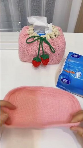 Crochet Tissue Box Ideas #crochet #tissue #box