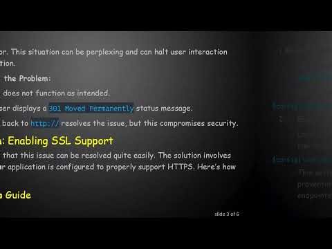 Resolving jQuery Pagination Issues with HTTPS: Understanding the 301 Redirect