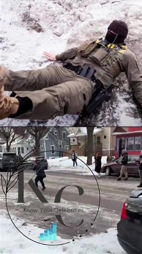 An ice agent fell on ice 😂❤️ #iceagent #ice #blooper
