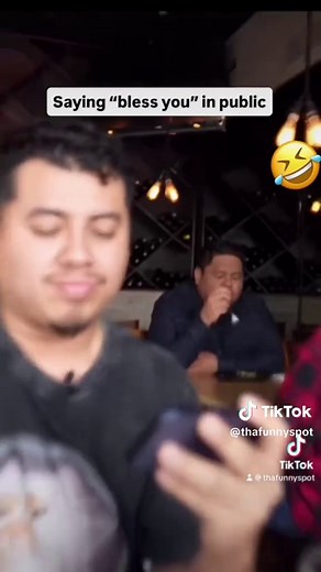 Saying 'Thank You' After a Bless You — Funny TikTok Clip
