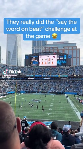 Say The Word Challenge at the Game: A Hilarious Experience